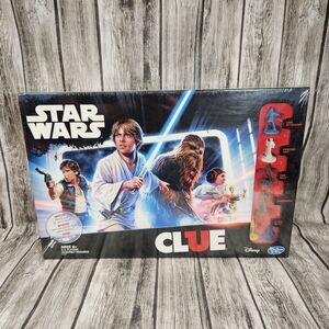 Star Wars 2015 Clue Game New Factory Sealed Hasbro Star Wars Luke Skywalker Leia